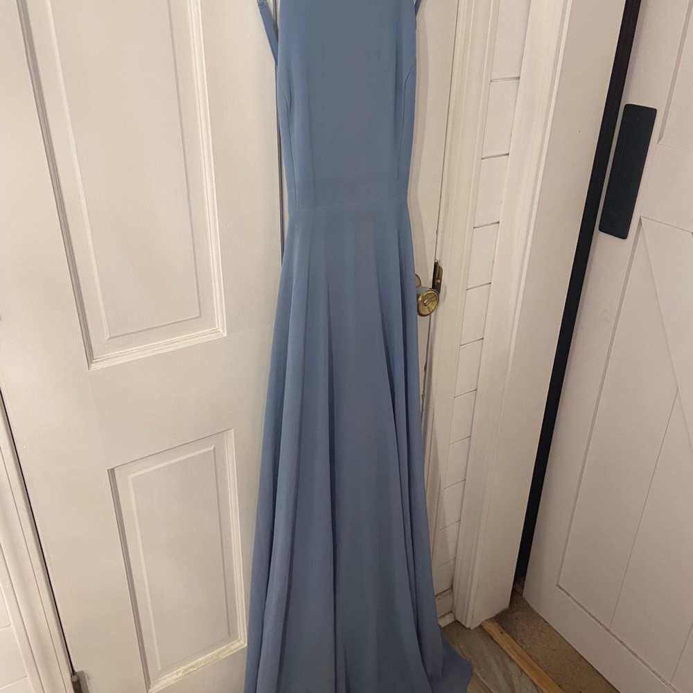 Lulu's Soft Blue Maxi Dress